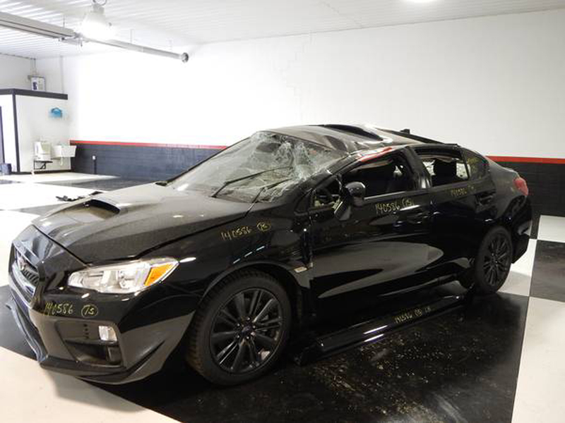 Illustration for article titled This Is What It Looks Like When You Crash A 2015 Subaru WRX